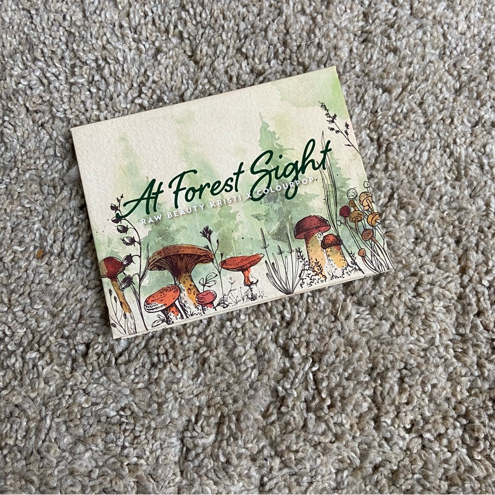 Colourpop x RawBeautyKristi palette